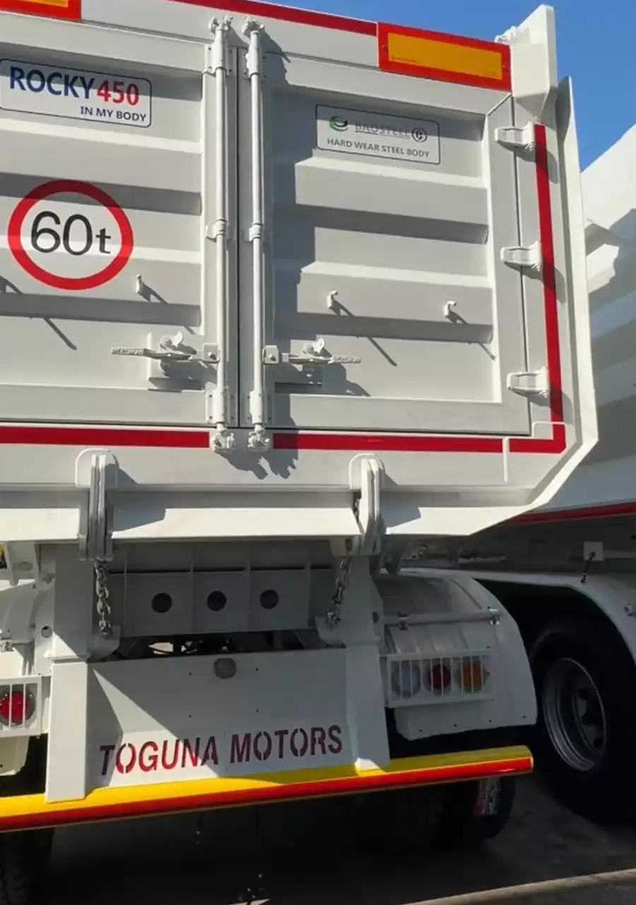 60T Dump Semi-Trailer: Heavy-Duty Performance for Your Transport Needs